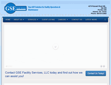 Tablet Screenshot of gseservices.com